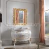 Spiegel im Barockstil mit Blattgold - Image 2