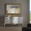 Barocker LED-Spiegel mit Blattgold - Image 2