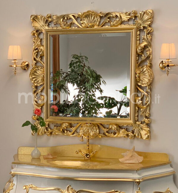 Waschtisch im Barockstil aus Massivholz - Image 3