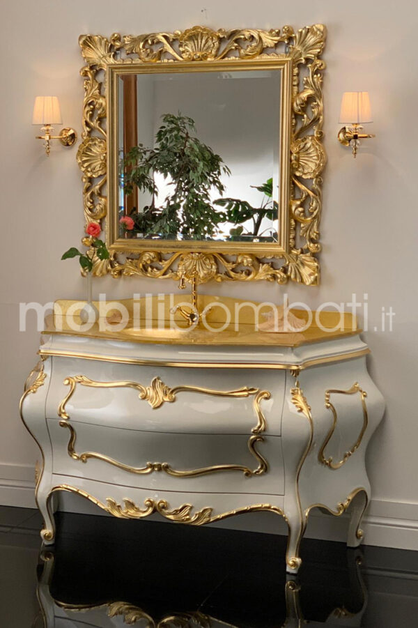 Waschtisch im Barockstil aus Massivholz - Image 2