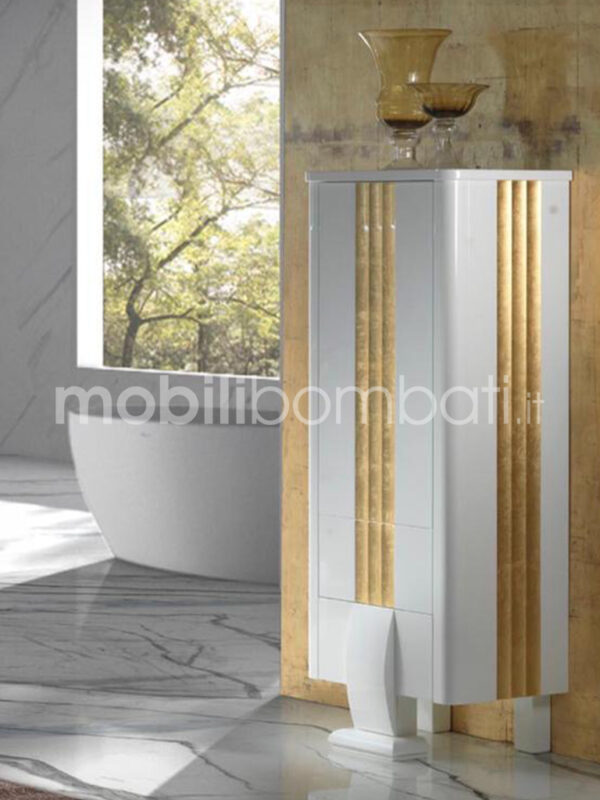 Kommode mit Art-Déco-Goldleisten - Image 3