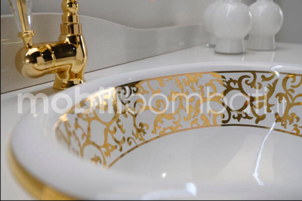 Waschtisch im Barockstil mit Flachreliefs - Image 8