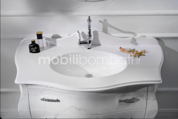 Barock-Waschtisch in Marmoroptik - Image 4