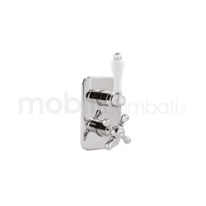 Thermostatisch, Einbau, 2 Wege, Einbaubox – klassischer Stil – Made in Italy