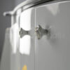 Handwerklich gefertigter, weißer moderner Barock-Waschtisch - Image 2