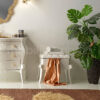 Handwerklich gefertigter Waschtisch im Barockstil mit Flachreliefs - Image 5