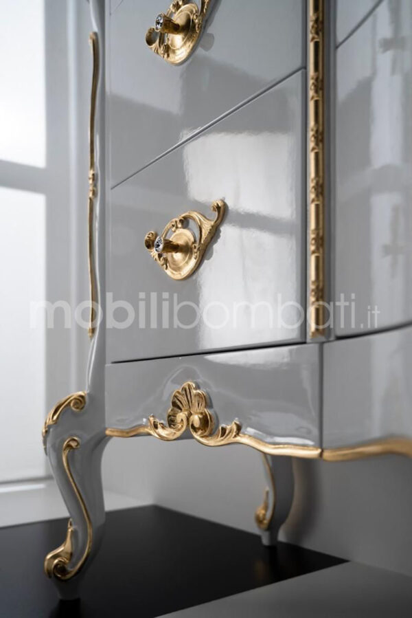 Weißer Waschtisch im Barockstil - Image 3