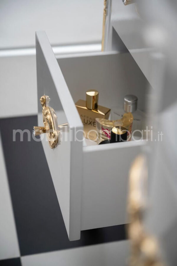 Weißer Waschtisch im Barockstil - Image 7