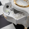 Weißer Waschtisch im Barockstil - Image 8